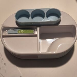 Wellness White and Blue Bubbling Manicure Set